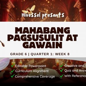 AP 6 Quarter 1 Lesson 8