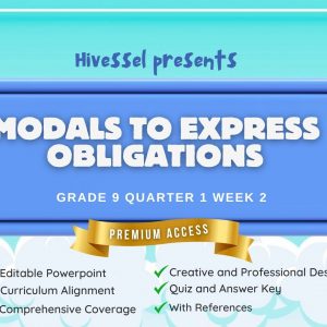 English 9, Quarter 1 Lesson 2