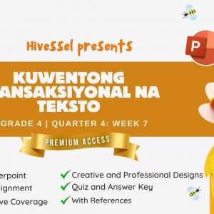 Filipino 4, Quarter 4 Lesson 7