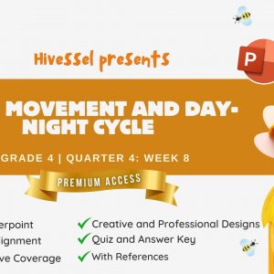 Science 4, Quarter 4 Lesson 8