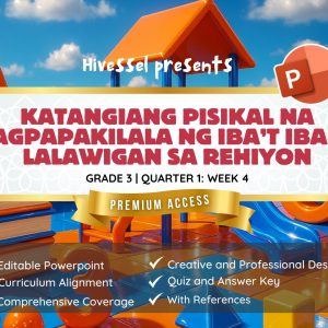 AP 3 Quarter 1 Week 4