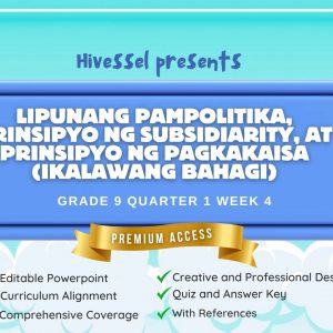 GMRC 9, Quarter 1 Lesson 4