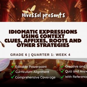 English 6 Quarter 1 Lesson 4