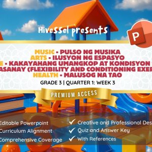 MAPEH 3 Quarter 1 Week 3