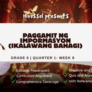 ESP 6 Quarter 1 Lesson 8