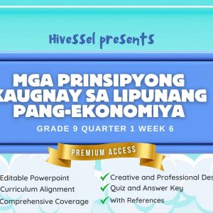 GMRC 9, Quarter 1 Lesson 6