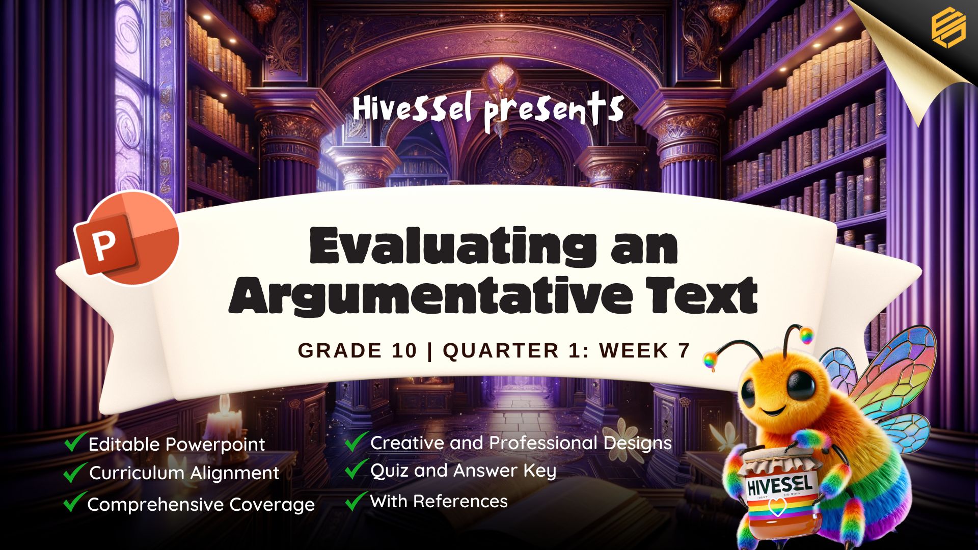 English 10, Quarter 1 Lesson 7