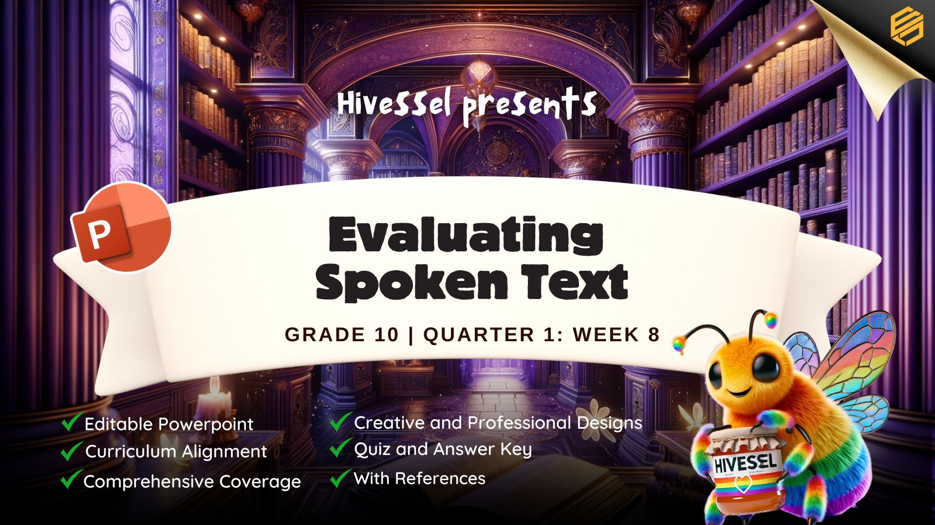 English 10, Quarter 1 Lesson 8