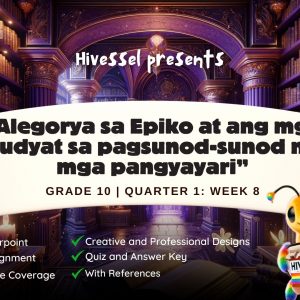 Filipino 10, Quarter 1 Lesson 8