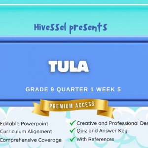 Filipino 9, Quarter 1 Lesson 5