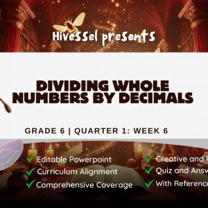 Math 6 Quarter 1 Lesson 6