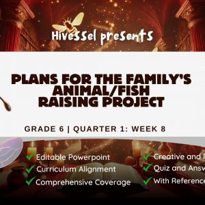 TLE 6 Quarter 1 Lesson 8