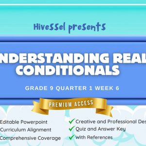 English 9, Quarter 1 Lesson 6