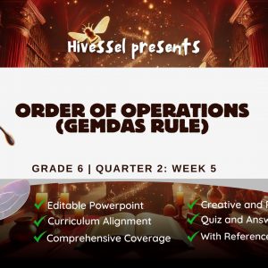 Math 6 Quarter 2 Lesson 5