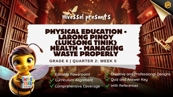 PE and Health 6 Quarter 2 Weeks 5-6