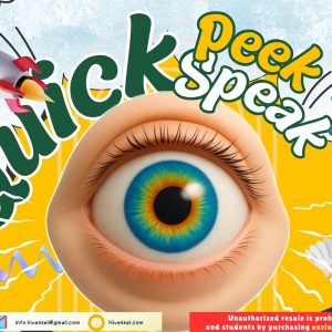 Quick Peek Quick Speak