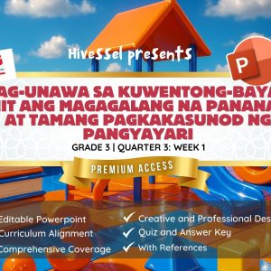 Filipino 3 Quarter 3 Week 1