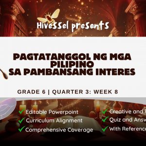 AP 6 Quarter 3 Lesson 8