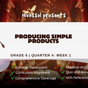 TLE 6 Quarter 4 Lesson 1