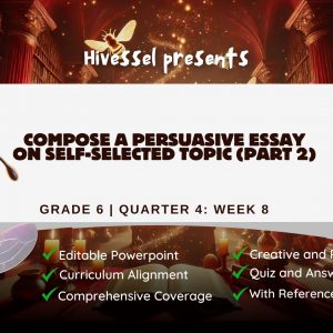 English 6 Quarter 4 Lesson 8