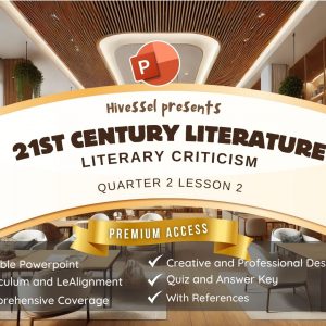 21st century literature Quarter 2 Lesson 2