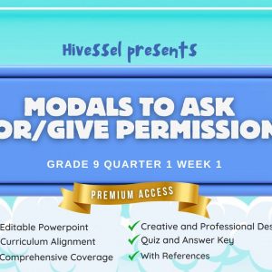 English 9, Quarter 1 Lesson 1 (MELCS)