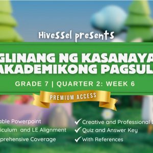 Filipino 7, Quarter 2 Lesson 6