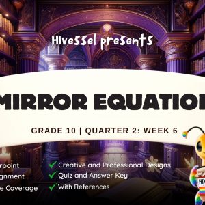 Science 10, Quarter 2 Lesson 6 (MELCs)