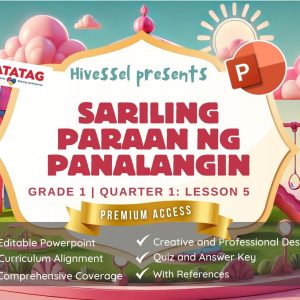 GMRC 1 Quarter 1 Lesson 5