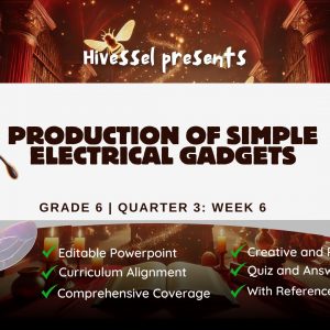 TLE 6 Quarter 3 Lesson 6 (MELCS)