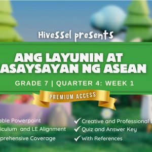 AP 7, Quarter 4 Lesson 1