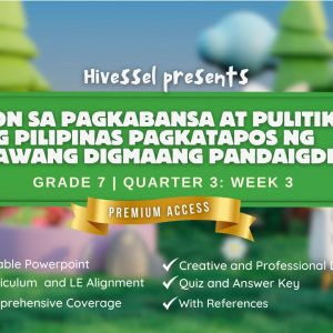 AP 7, Quarter 3 Lesson 3