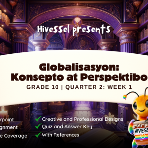 AP 10, Quarter 2 Lesson 1 (MELCs)