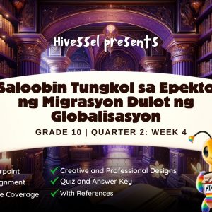 AP 10, Quarter 2 Lesson 4 (MELCs)