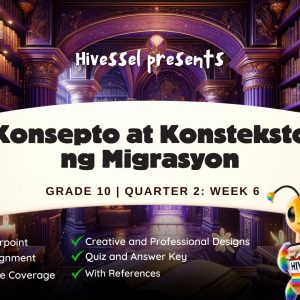 AP 10, Quarter 2 Lesson 6 (MELCs)