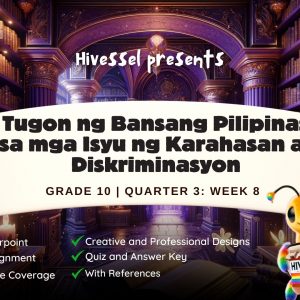 AP 10, Quarter 3 Lesson 8 (MELCs)