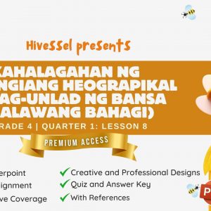 Araling Panlipunan Grade 4, Module 8