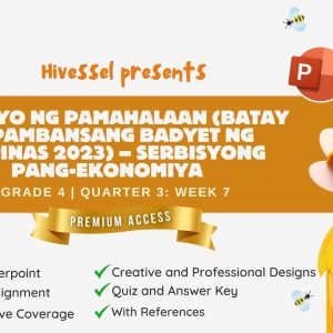 AP 4, Quarter 3 Lesson 7