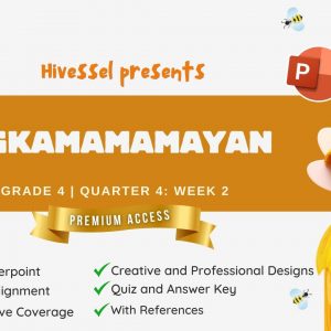 AP 4, Quarter 4 Lesson 2