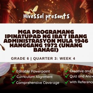 AP 6 Quarter 3 Lesson 4 (MELCS)