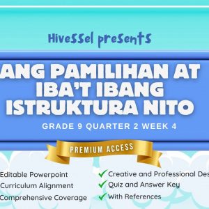 AP 9, Quarter 2 Lesson 4 (MELCS)