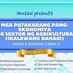 AP 9, Quarter 4 Lesson 6 (MELCS)