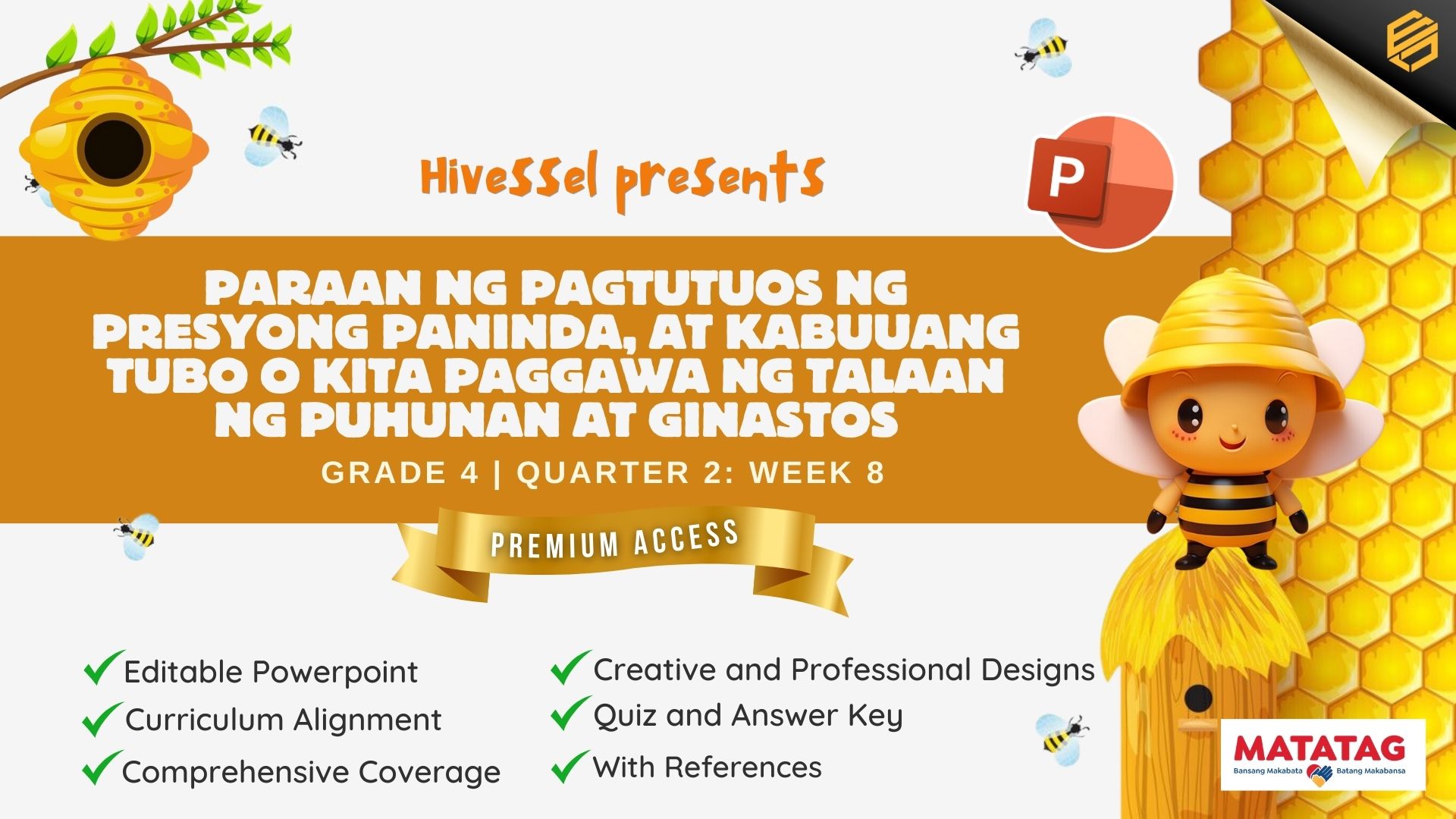 TLE 4, Quarter 2 Lesson 8