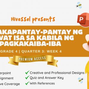 GMRC 4, Quarter 3 Lesson 4