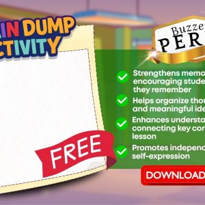 Brain Dump Activity