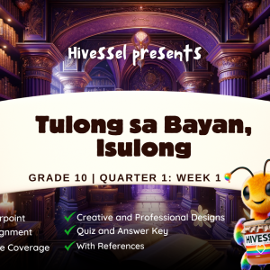 ESP 10 Quarter 1 Week 1 (MELCs)