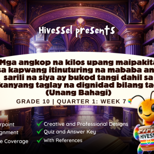 ESP 10 Quarter 1 Week 7 (MELCs)