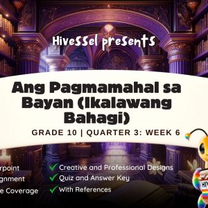 GMRC 10, Quarter 3 Lesson 6 (MELCs)