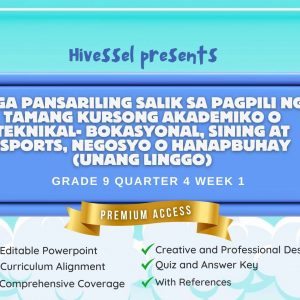 GMRC 9, Quarter 4 Lesson 1 (MELCS)