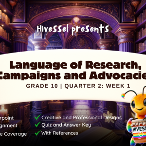 English 10, Quarter 2 Lesson 1 (MELCs)